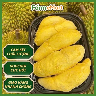 Sầu Riêng Ri6 Cơm Vàng Hạt Lép Khay 500g #8